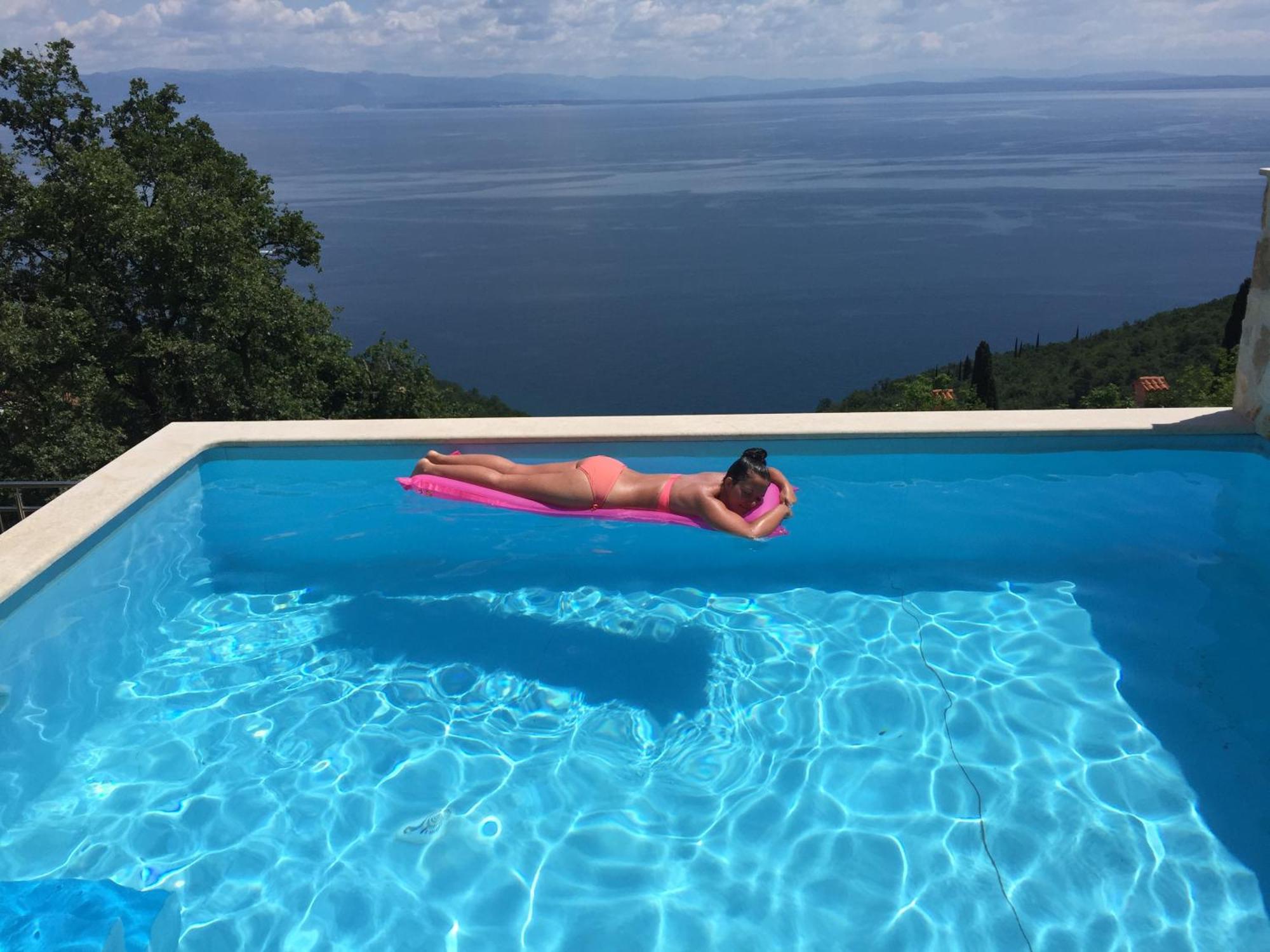 Villa Sabine Apartment Losinj Medveja Exterior foto